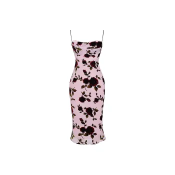 HOUSE OF CB SS23 Azura Collection Slip Dress Women's Pink