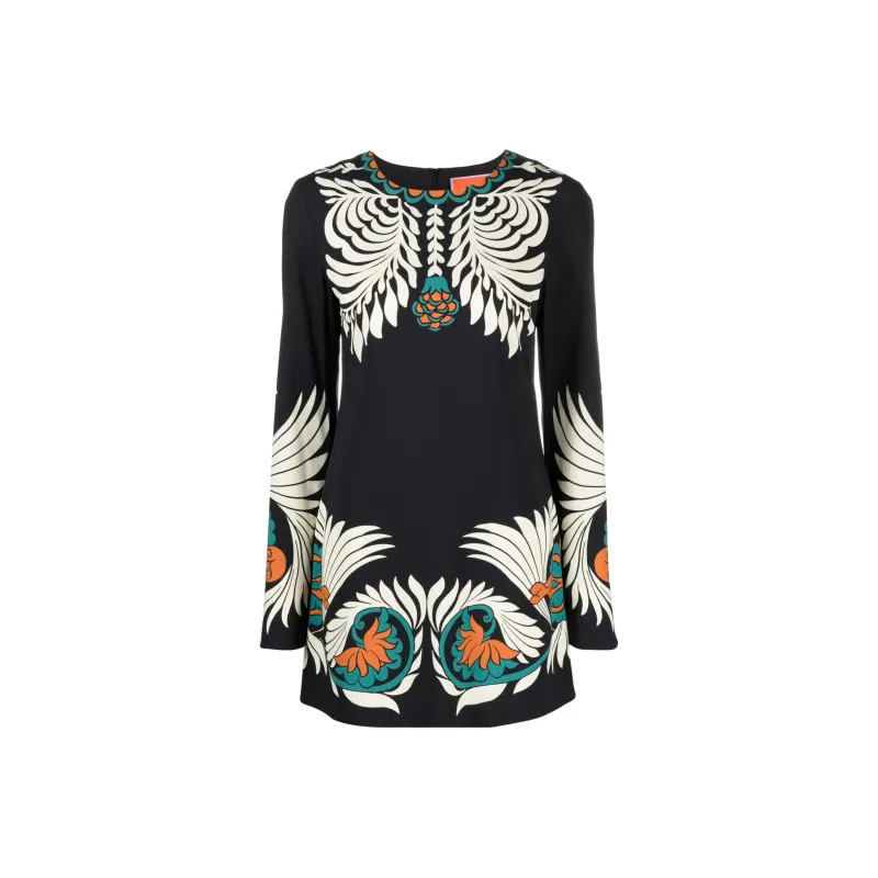 La DoubleJ Mini Supremes print Swing Dress-0