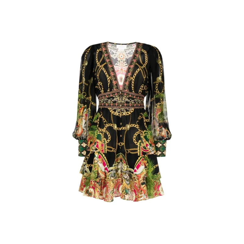 Camilla Jealousy And Jewels Silk Dress-0