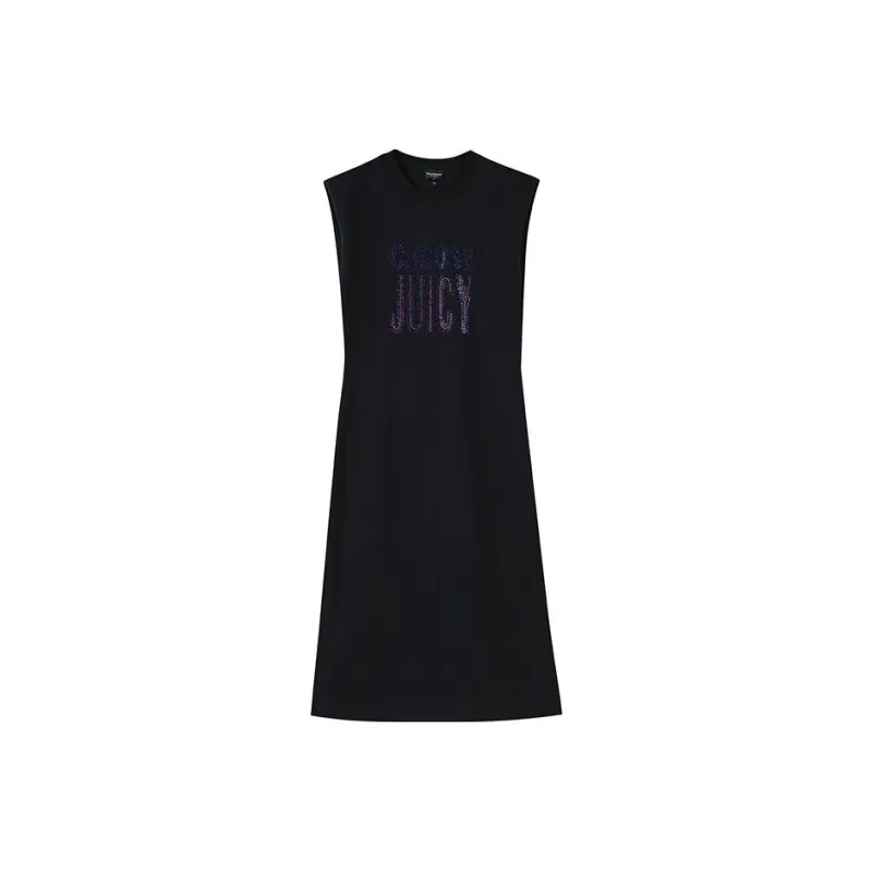 Juicy Couture Sleeveless Dresses Women's Black-0