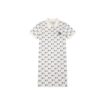 MLB SS25 Short Sleeved Dress Women's White