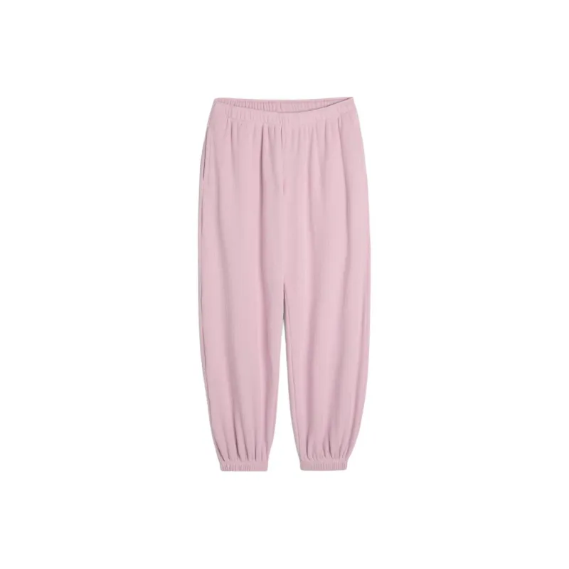 Hollister Knitted Sports Pants Women's Pink-0