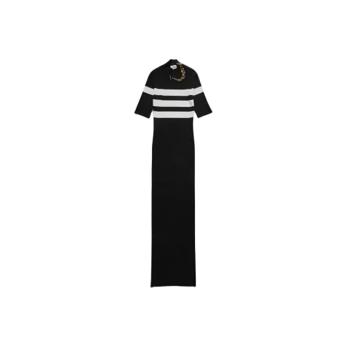 Jean Paul Gaultier Striped Maxi Dress