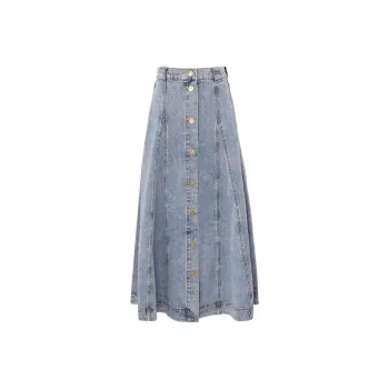 Zimmermann Denim Flared Skirt
