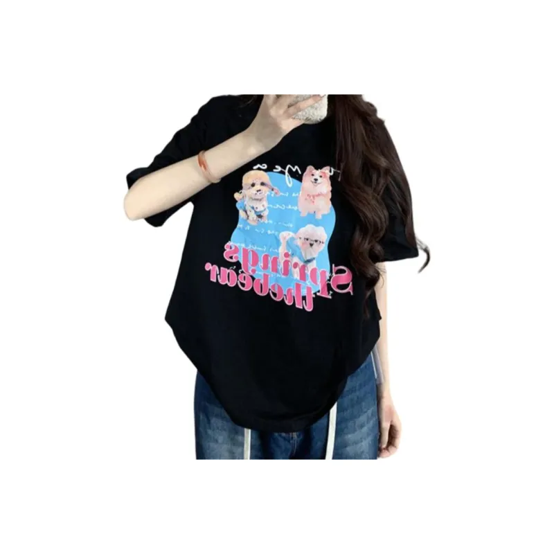 Mu Xiao Xin T Shirts Women's-2