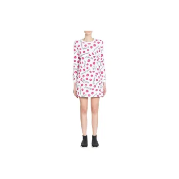 MOSCHINO Long Sleeved Dresses Women's White