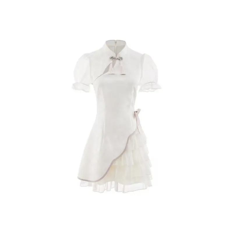 COVER TIME Short Sleeved Dress Women's-0