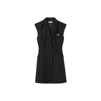 Sandro Sleeveless Dress Women's Black