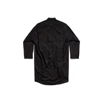 Balenciaga Diagonal Logo print Shirtdress