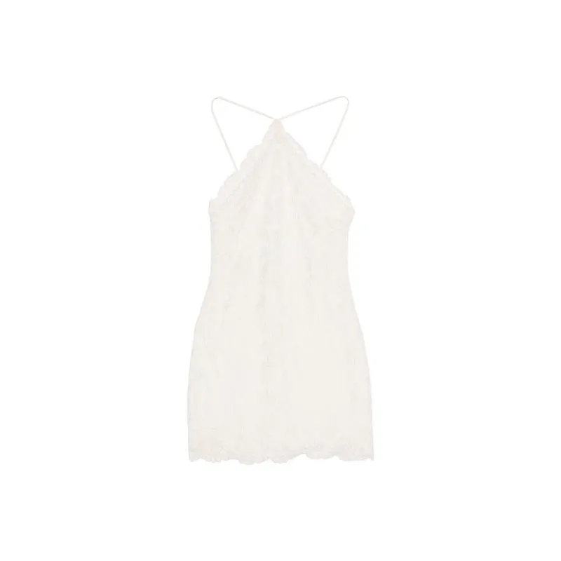 Victoria's Secret Slip Dresses Women's White-0