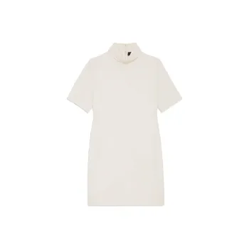 THEORY Short-Sleeved Dresses Women's Beige