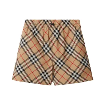 Burberry Check Shorts 'Sand'