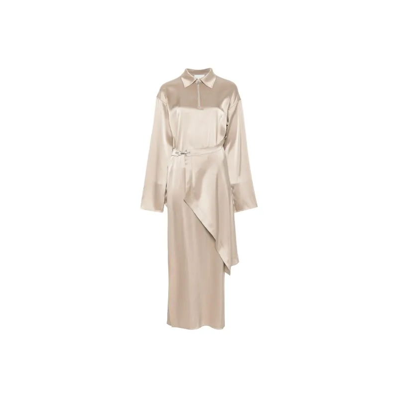 NANUSHKA Draped Midi Dress-0