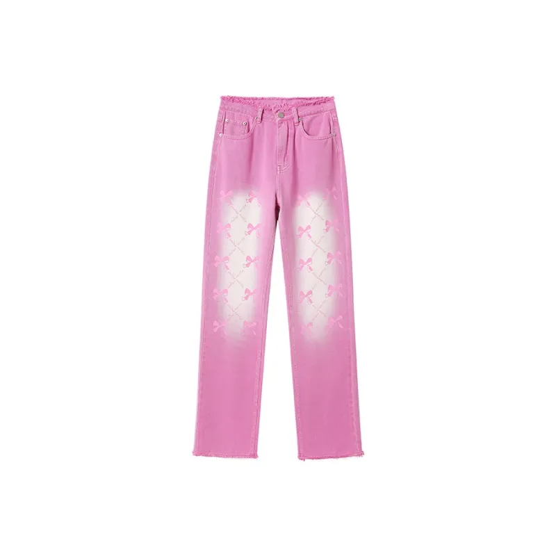 ANDREA MARTIN Jeans Women's Pink-0
