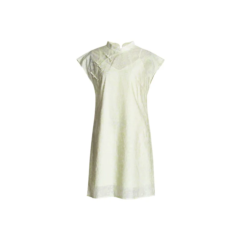 ROEYSHOUSE SS24 Short Sleeved Dresses Women's Light Green-0