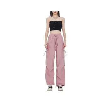 ZAVK Cargo Pants Women's Pink