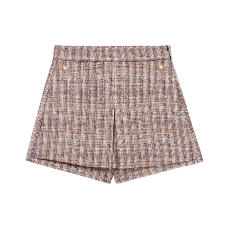 Maje Tweed Skort-0