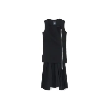 Yohji Yamamoto Sleeveless Dresses Women's Black