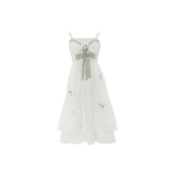 SNBL Slip Dresses Women's White
