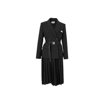 LOFT SHINE Long-Sleeved Dresses Women's Black