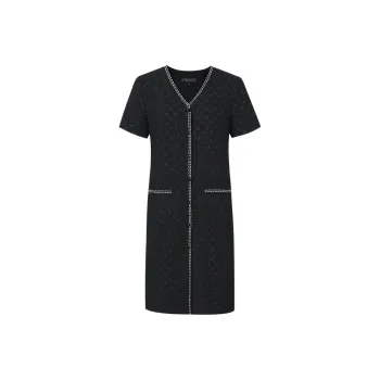 Firststation Short Sleeved Dress Women's Black