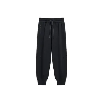 XTEP Variety Training Collection Knitted Sweatpants Women's Jet Black