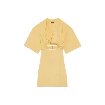 Jacquemus Twisted T Shirt Mini Dress