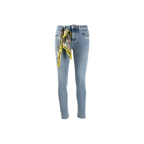 OFF WHITE Jeans Women's Blue