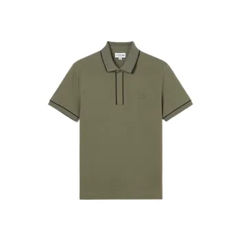 LACOSTE SS24 Polo Shirt Men's Army Green