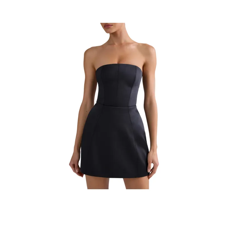 OH POLLY HAISLEY Sleeveless Dress Women's Black-0