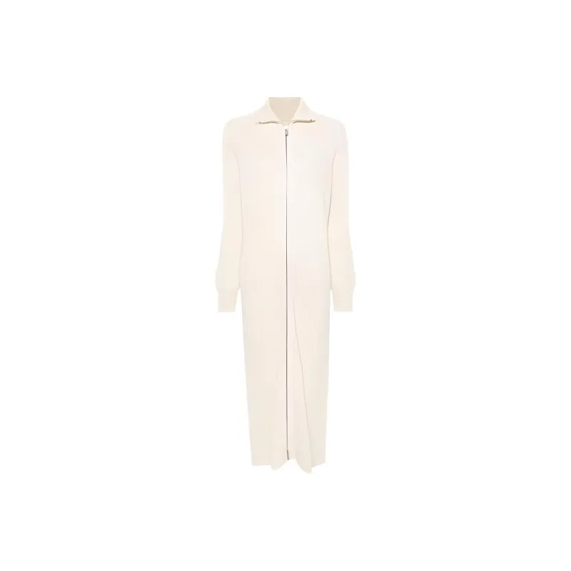 JIL SANDER Long-Sleeved Dresses Women's White-0