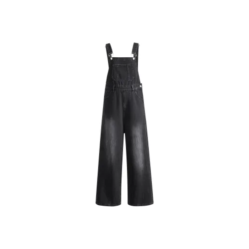 Rose Overalls Women's Black