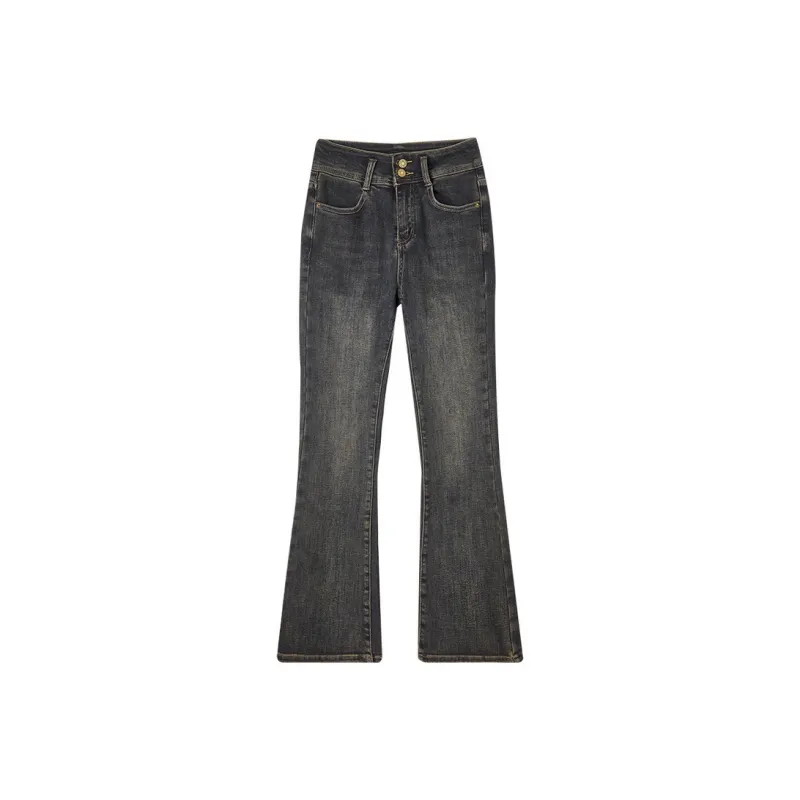 SENTUBILA Jeans Women's Blue Gray-0