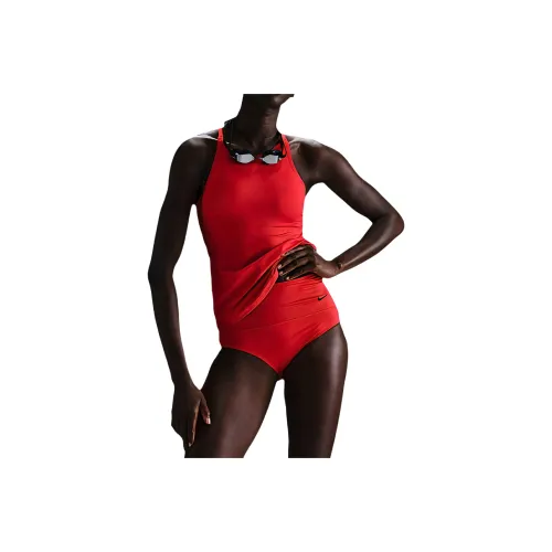 Nike Women's High Waisted Swim Bottoms Swimming Shorts Women's University Red