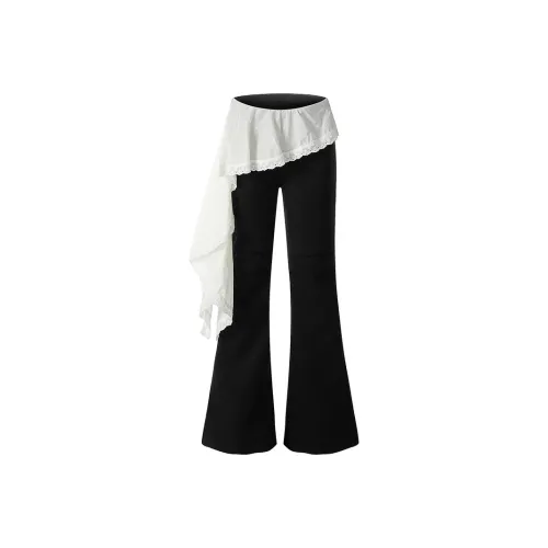 Ctbcaptainbeer Casual Pants Women's Black