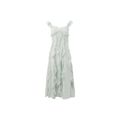 JOSR Sleeveless Dress Women's Green