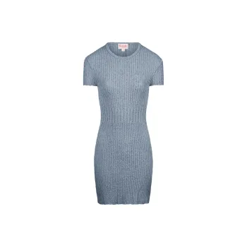 Rouje DESIREE DRESS Short-Sleeved Dresses Women's Sky Blue