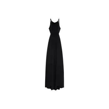 CELINE Long Open Back Dress