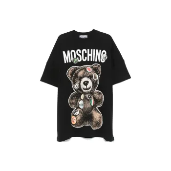 MOSCHINO Teddy Bear print Mini Dress