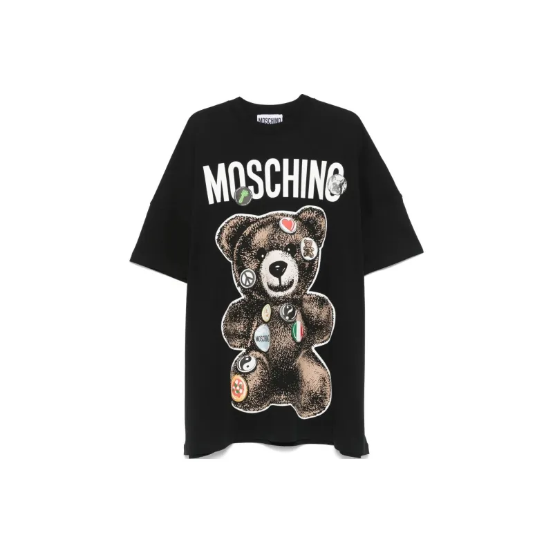 MOSCHINO Teddy Bear print Mini Dress-0