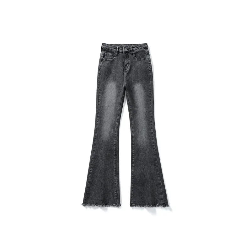 ZAZN Jeans Women's Black Gray Color-0