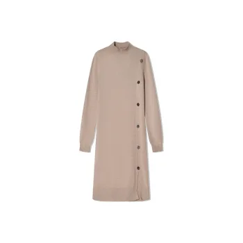 COVERINS Long Sleeved Dresses Women's Camel