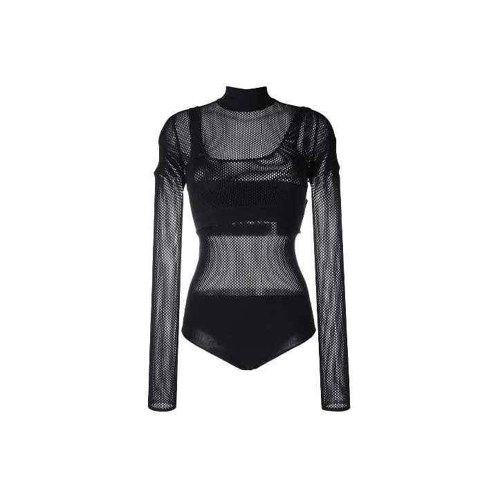 FENDI Layered Mesh Bodysuit-0