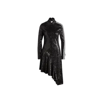 Adidas Originals Long Sleeved Dresses Women's Black