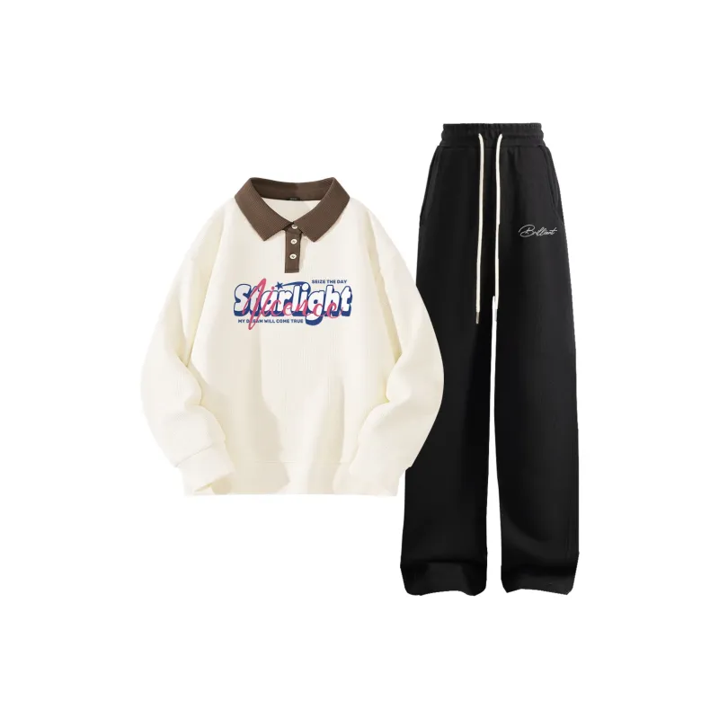 MINISO Sweatshirt Sets Women's-6