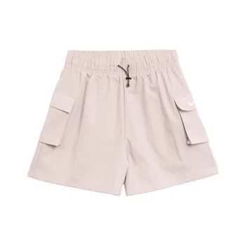 Nike Sportswear Essential Casual Shorts Women's White Gold Purple