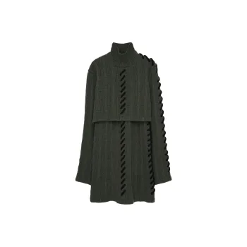 ZARA Long-Sleeved Dresses Women's Green