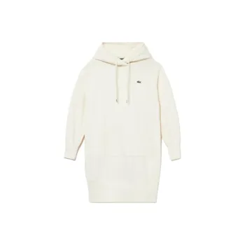 LACOSTE Long-Sleeved Dresses Women's Beige