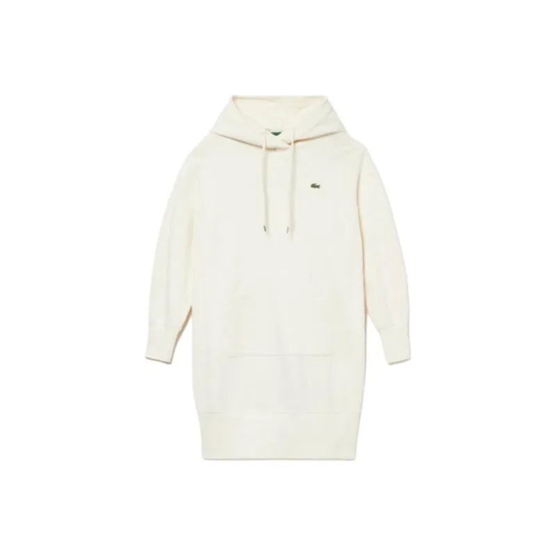 LACOSTE Long-Sleeved Dresses Women's Beige-0