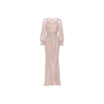 Talbot Runhof Flow sleeves Long Dress